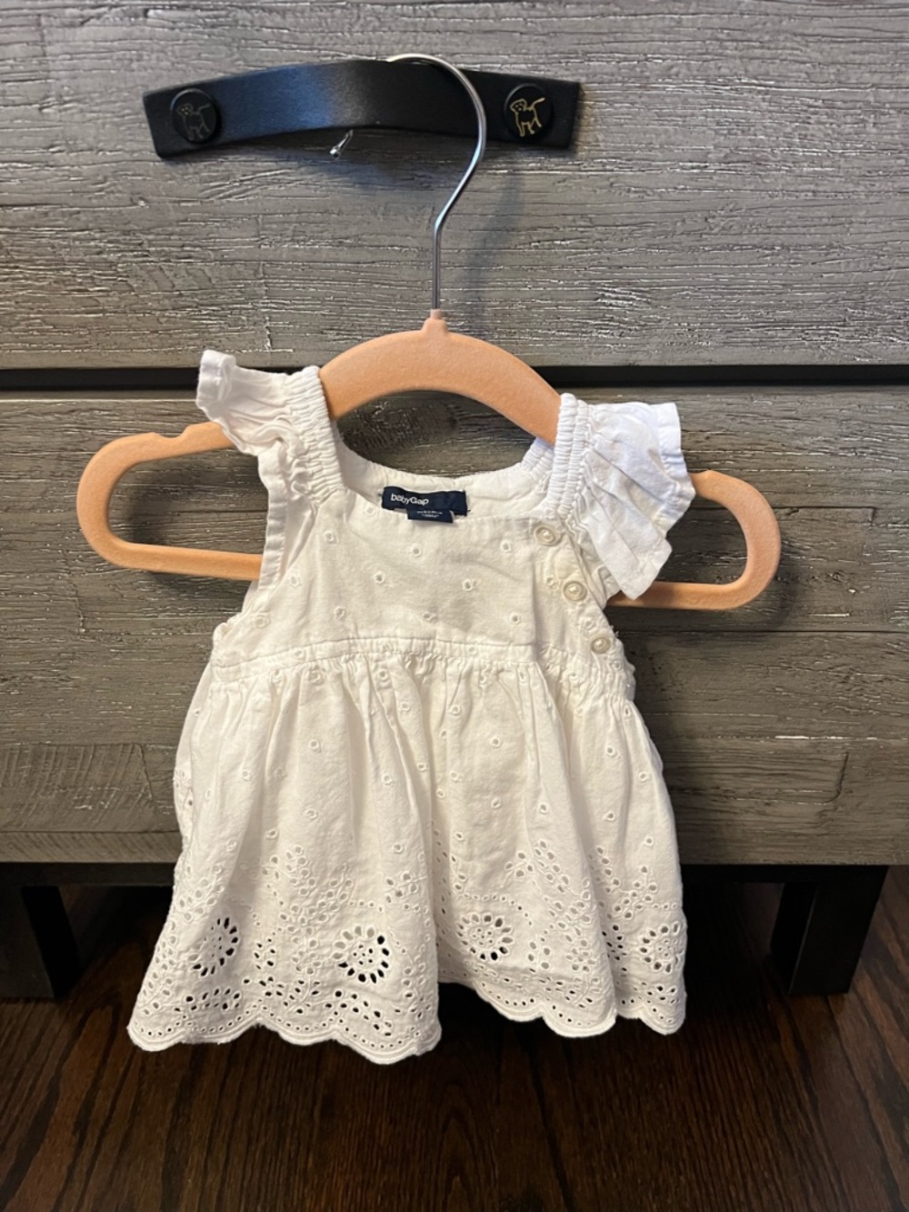 Kids White Eyelet Dress - Subcategory Identification